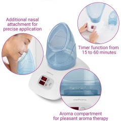 Experience Radiant Skin with the MEDISANA DS 400 Face Steamer - Your Essential Moisturizing Solution!